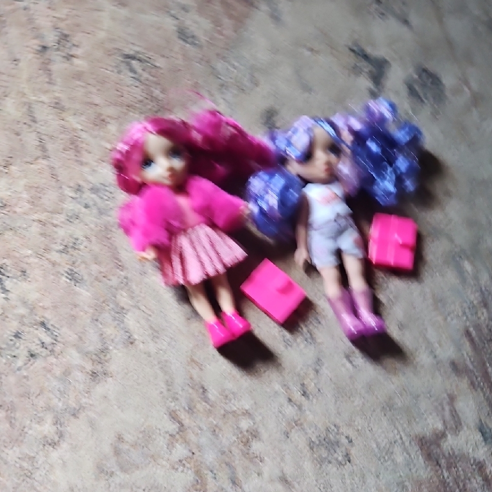 Colorful Fashion Dolls Set